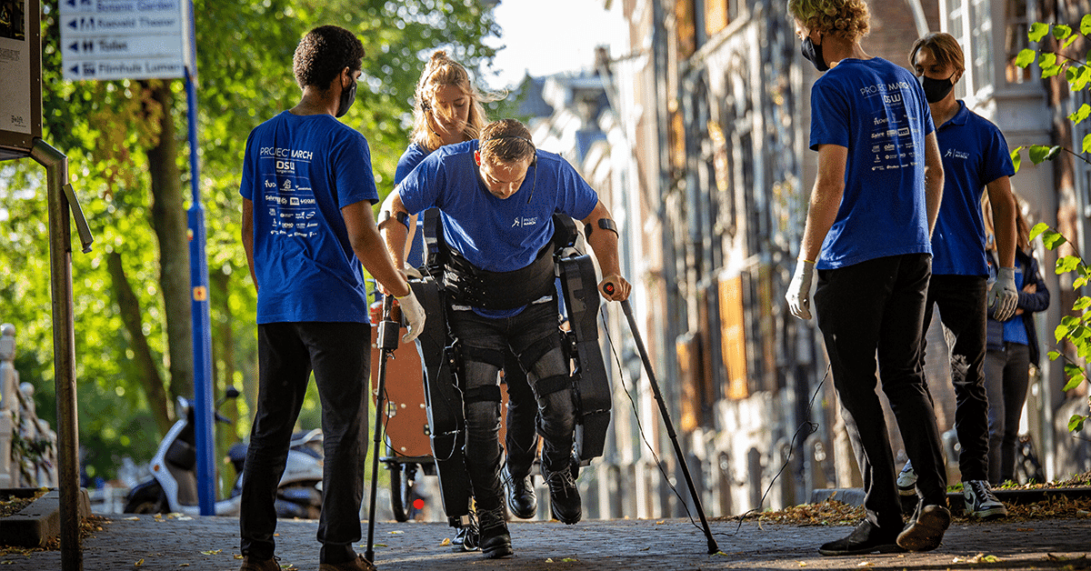 Project MARCH wandelen