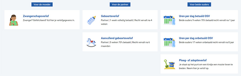 AFAS implementatie ouderschapsverlof module